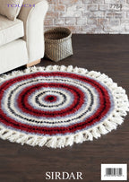 Sirdar Throws Knitting Pattern in Sirdar Touch 7784P PDF DOWNLOAD