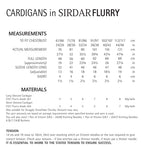 Sirdar Cardigans Knitting Pattern in Flurry 7961P PDF DOWNLOAD