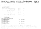 Sirdar Home Accessories Knitting Pattern in Sirdar Gorgeous 7962P PDF DOWNLOAD