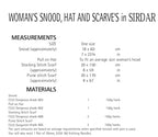 Sirdar Woman's Snood, Hat and Scarves Knitting Pattern in Sirdar Gorgeous 7964P PDF DOWNLOAD