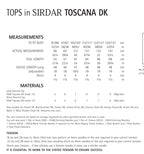 Sirdar Top Knitting Pattern in Sirdar Toscana DK 7974P PDF DOWNLOAD