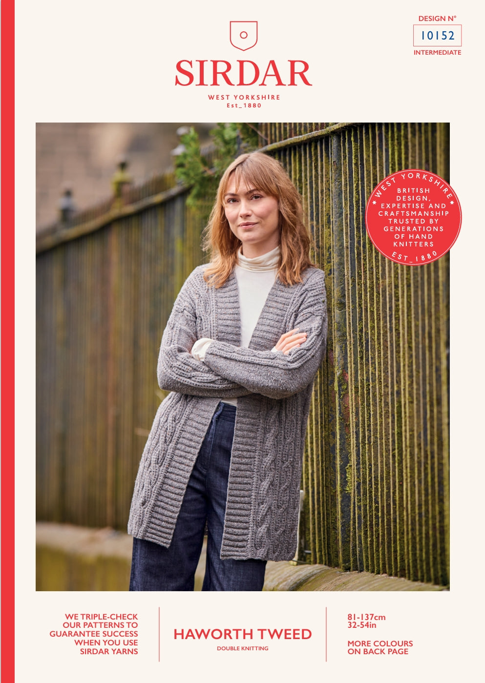 Sirdar Coatigan Knitting Pattern in DK 10152P PDF DOWNLOAD
