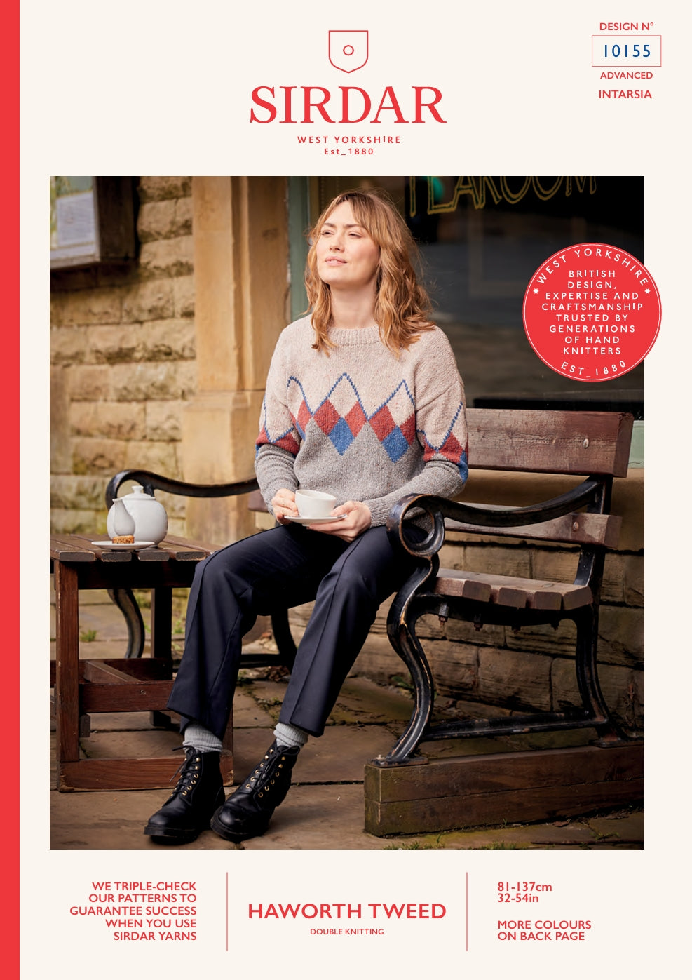 Sirdar Sweater Knitting Pattern in DK 10155P PDF DOWNLOAD