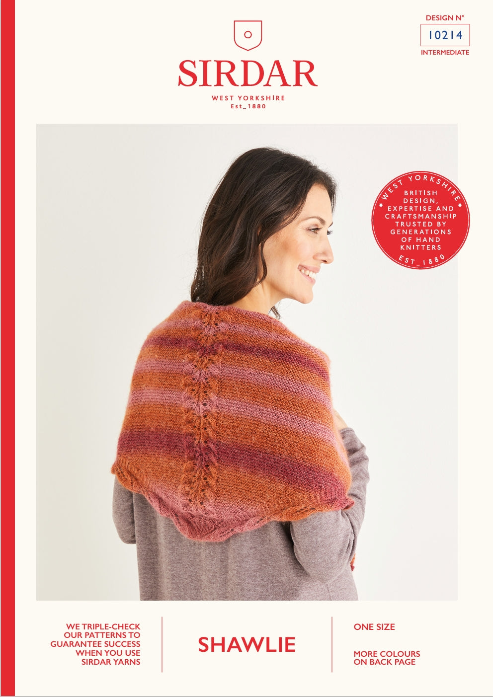 Sirdar Shawl Knitting Pattern in 4ply 10214P PDF DOWNLOAD