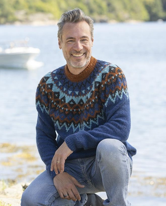 Viking Yarn Ladies / Mens Sweater Knitting Pattern in Viking Wool 2329-1hP PDF DOWNLOAD