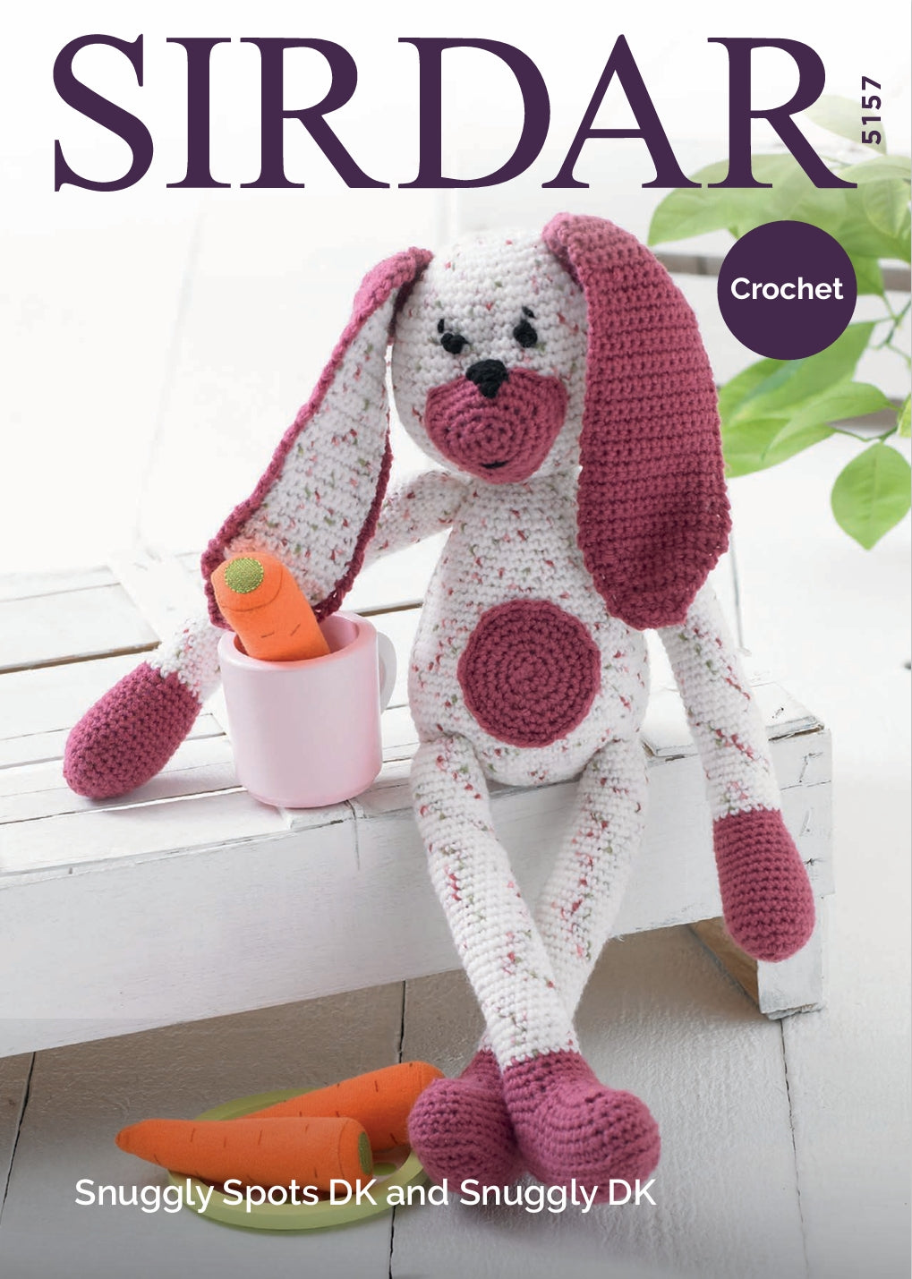 Sirdar Rabbit Toy Crochet Pattern in DK 5157P PDF DOWNLOAD