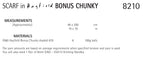 Hayfield Scarf Knitting Pattern in Chunky 8210P PDF DOWNLOAD