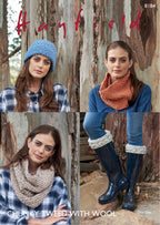 Hayfield Woman's Accessories Knitting Pattern in Chunky 8184P PDF DOWNLOAD
