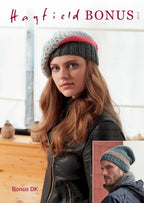 Hayfield Hats Knitting Pattern in DK 8213P PDF DOWNLOAD