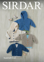 Sirdar Cardigans Knitting Pattern in Aran 5164P PDF DOWNLOAD