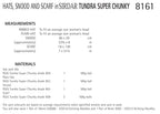 Sirdar Hats, Snood & Scarf Knitting Pattern in Super Chunky 8161P PDF DOWNLOAD