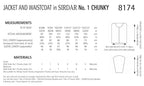 Sirdar Jacket & Waistcoat Knitting Pattern in Chunky 8174P PDF DOWNLOAD