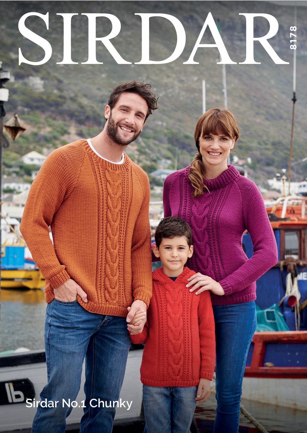Sirdar Sweaters Knitting Pattern in Chunky 8178P PDF DOWNLOAD