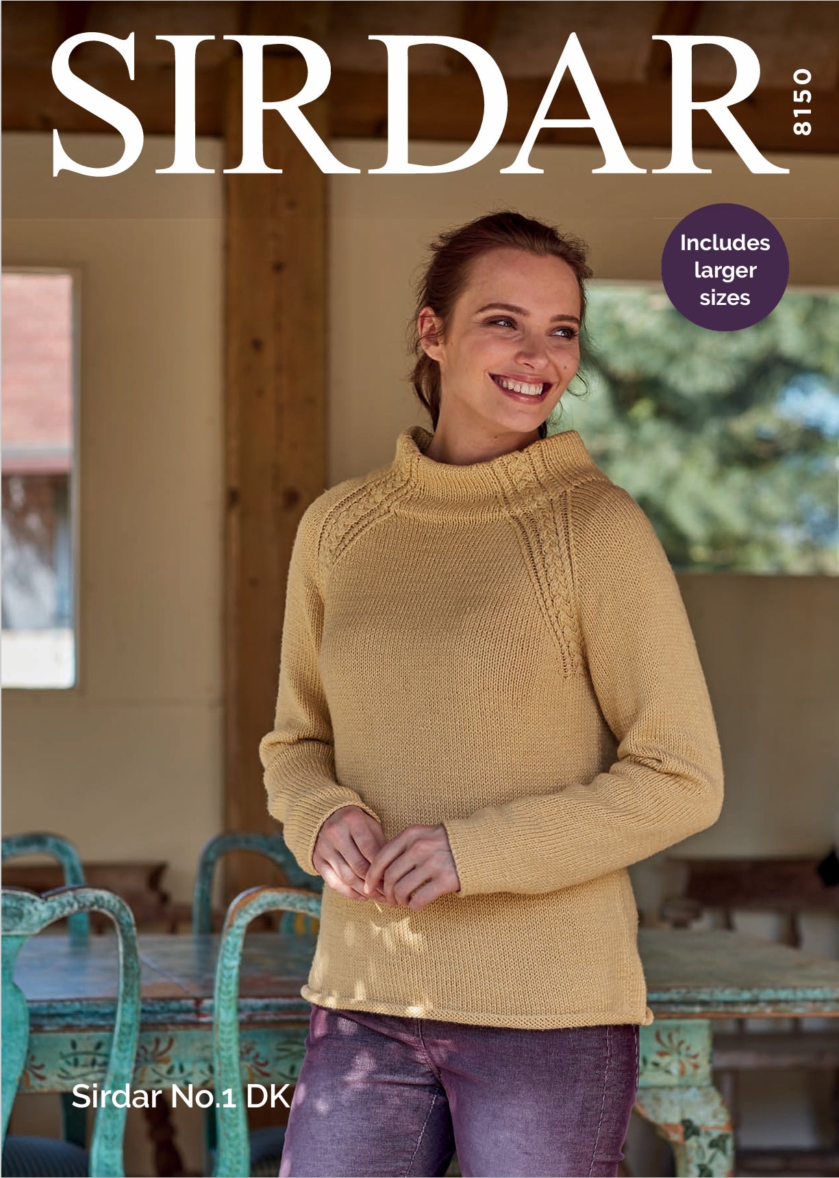 Sirdar Sweater Knitting Pattern in DK 8150P PDF DOWNLOAD