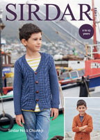Sirdar Cardigans Knitting Pattern in Chunky 2493P PDF DOWNLOAD