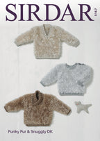 Sirdar Sweaters Knitting Pattern in DK 5167P PDF DOWNLOAD