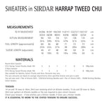 Sirdar Sweaters Knitting Pattern in Sirdar Harrap Tweed Chunky 7848P PDF DOWNLOAD