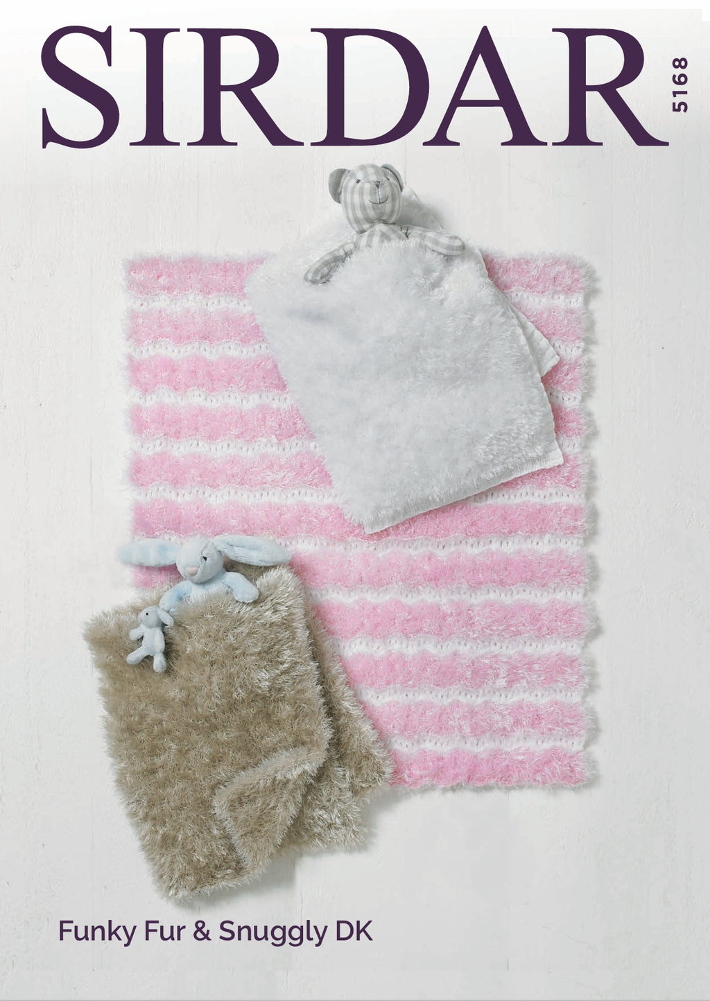 Sirdar Blankets Knitting Pattern in DK 5168P PDF DOWNLOAD