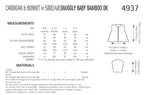 Sirdar Cardigan & Bonnet Knitting Pattern in DK 4937P PDF DOWNLOAD