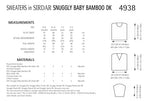 Sirdar Sweaters Knitting Pattern in DK 4938P PDF DOWNLOAD