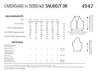 Sirdar Cardigans Knitting Pattern in DK 4942P PDF DOWNLOAD