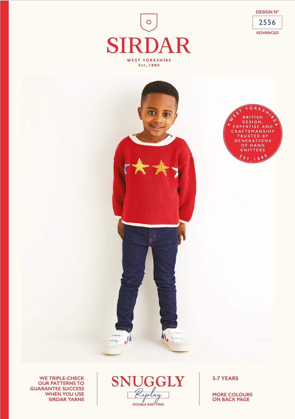 Sirdar Sweater Knitting Pattern in DK 2556P PDF DOWNLOAD