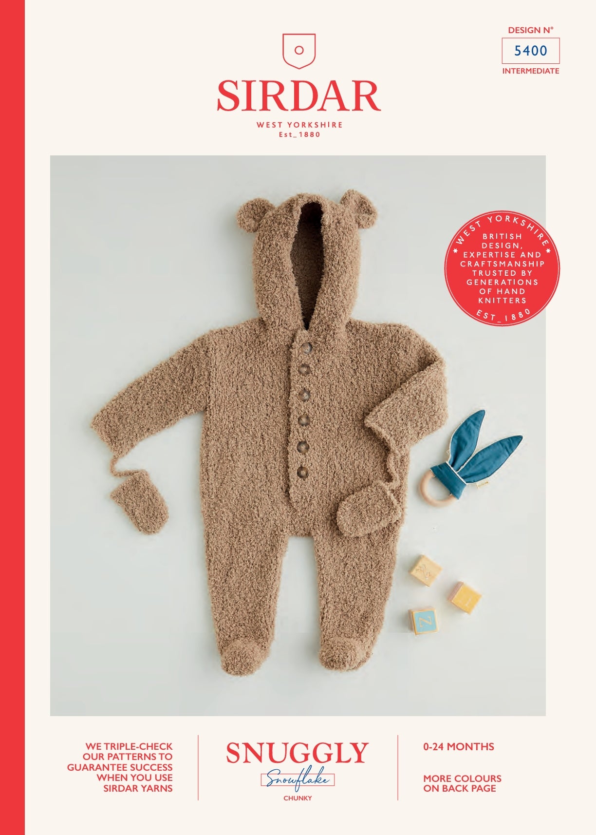 Sirdar All-In-One Knitting Pattern in Chunky 5400P PDF DOWNLOAD