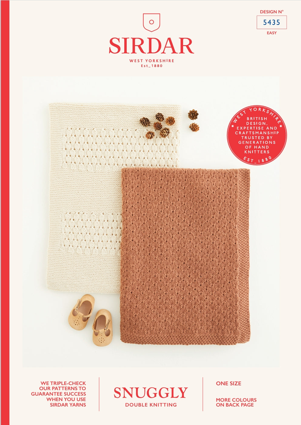 Sirdar Blankets Knitting Pattern in DK 5435P PDF DOWNLOAD