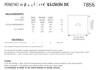 Hayfield Poncho Knitting Pattern in Hayfield Illusion DK 7855P PDF DOWNLOAD