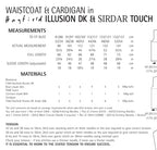 Hayfield Waistcoat and Cardigan Knitting Pattern in Hayfield Illusion DK 7856P PDF DOWNLOAD