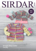 Sirdar Cardigans Knitting Pattern in Chunky 4948P PDF DOWNLOAD