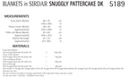 Sirdar Blankets Crochet Pattern in DK 5189P PDF DOWNLOAD
