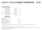 Sirdar Blankets Knitting Pattern in DK 5191P PDF DOWNLOAD
