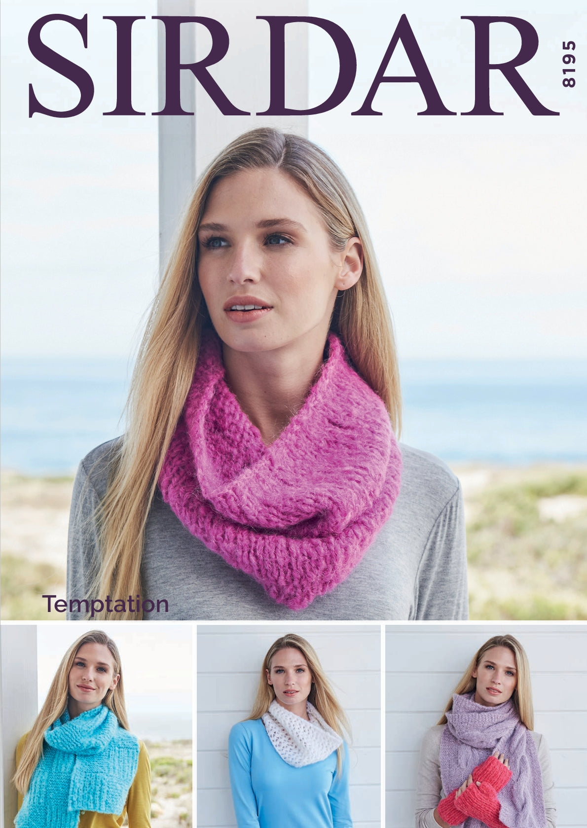 Sirdar Accessories Knitting Pattern in Chunky 8195P PDF DOWNLOAD