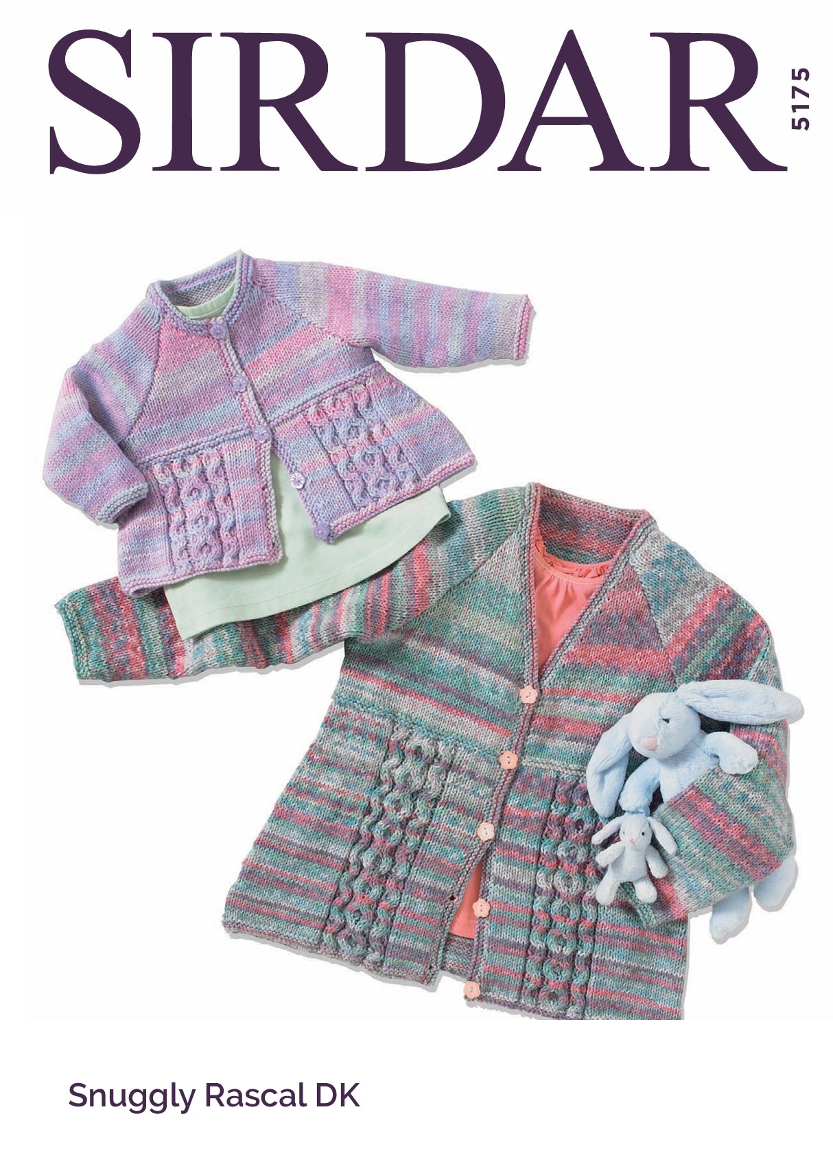 Sirdar Cardigans Knitting Pattern in DK 5175P PDF DOWNLOAD