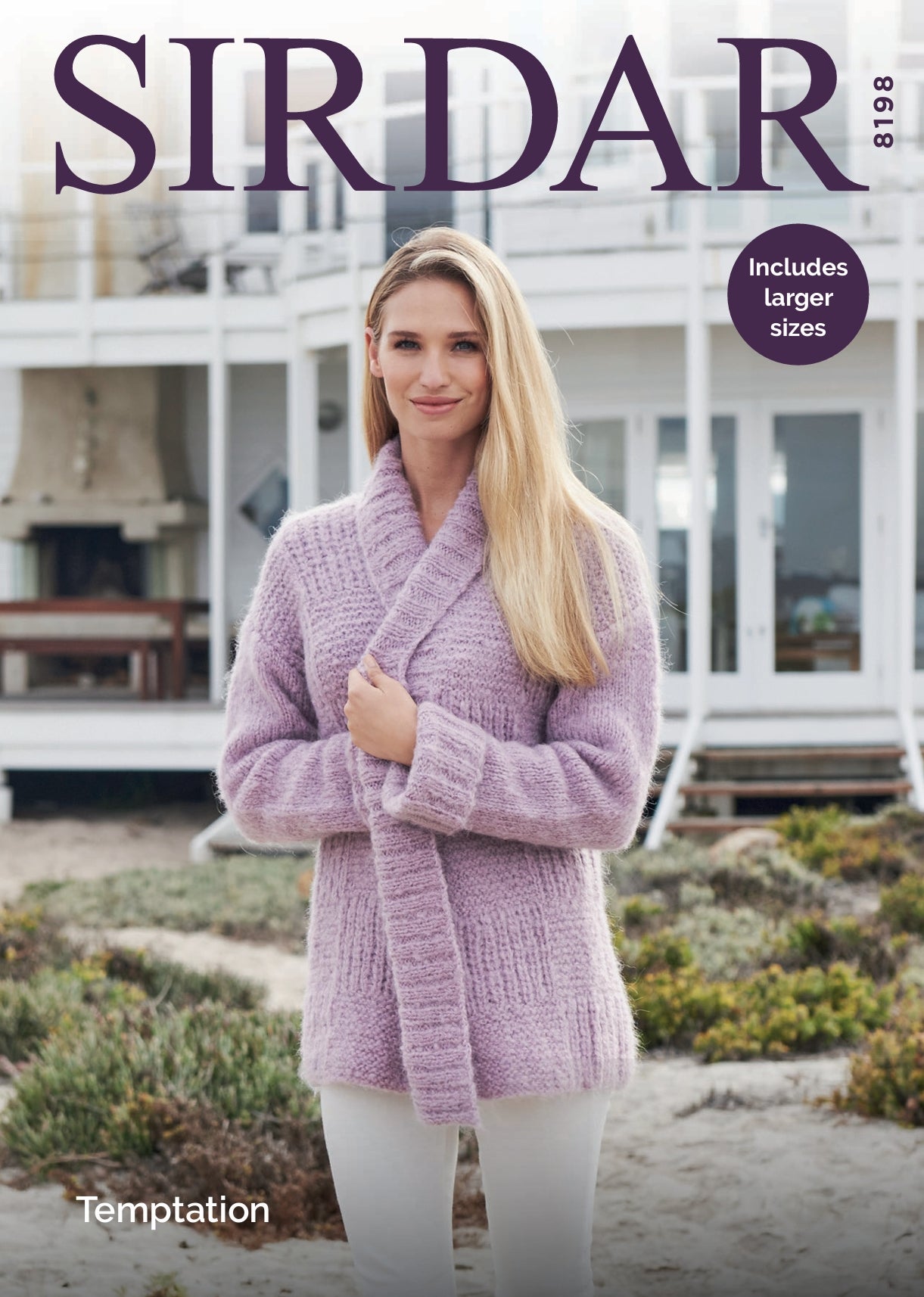 Sirdar Ladies Jacket Knitting Pattern in Chunky 8198P PDF DOWNLOAD