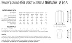 Sirdar Ladies Jacket Knitting Pattern in Chunky 8198P PDF DOWNLOAD