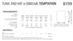 Sirdar Tunic & Hat Knitting Pattern in Chunky 8199P PDF DOWNLOAD