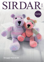 Sirdar Mummy & Baby Bear Crochet Pattern in DK 5176P PDF DOWNLOAD