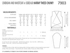 Sirdar Cardigan and Waistcoat Knitting Pattern in Sirdar Harrap Tweed Chunky 7903P PDF
