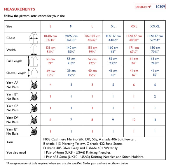 Sirdar Jumper Knitting Pattern in Cashmere Merino Silk DK 10309P PDF DOWNLOAD