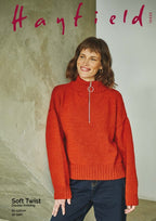 Hayfield Ladies Sweater Knitting Pattern in Hayfield Soft Twist DK 10335P PDF DOWNLOAD