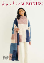 Hayfield Ladies Sweater and Scarf Knitting Pattern in Bonus Chunky Tweed 10340P PDF DOWNLOAD
