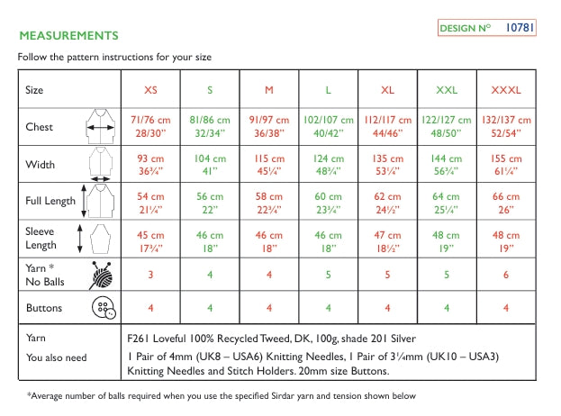 Sirdar Ladies Raglan Sweater Knitting Pattern in Loveful Tweed DK 10781P PDF DOWNLOAD