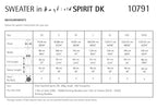 Hayfield Ladies Sweater Knitting Pattern in Spirit DK 10791P PDF DOWNLOAD