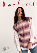Hayfield Ladies Vest/Tank Top Knitting Pattern in Spirit DK 10792P PDF DOWNLOAD