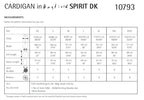 Hayfield Ladies Cardigan Knitting Pattern in Spirit DK 10793P PDF DOWNLOAD
