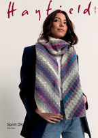 Hayfield Ladies Scarf Crochet Pattern in Spirit DK 10798P PDF DOWNLOAD
