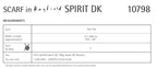 Hayfield Ladies Scarf Crochet Pattern in Spirit DK 10798P PDF DOWNLOAD