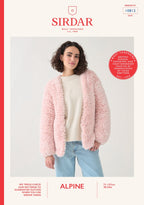Sirdar Ladies Jacket Pattern in Alpine 10812P PDF DOWNLOAD